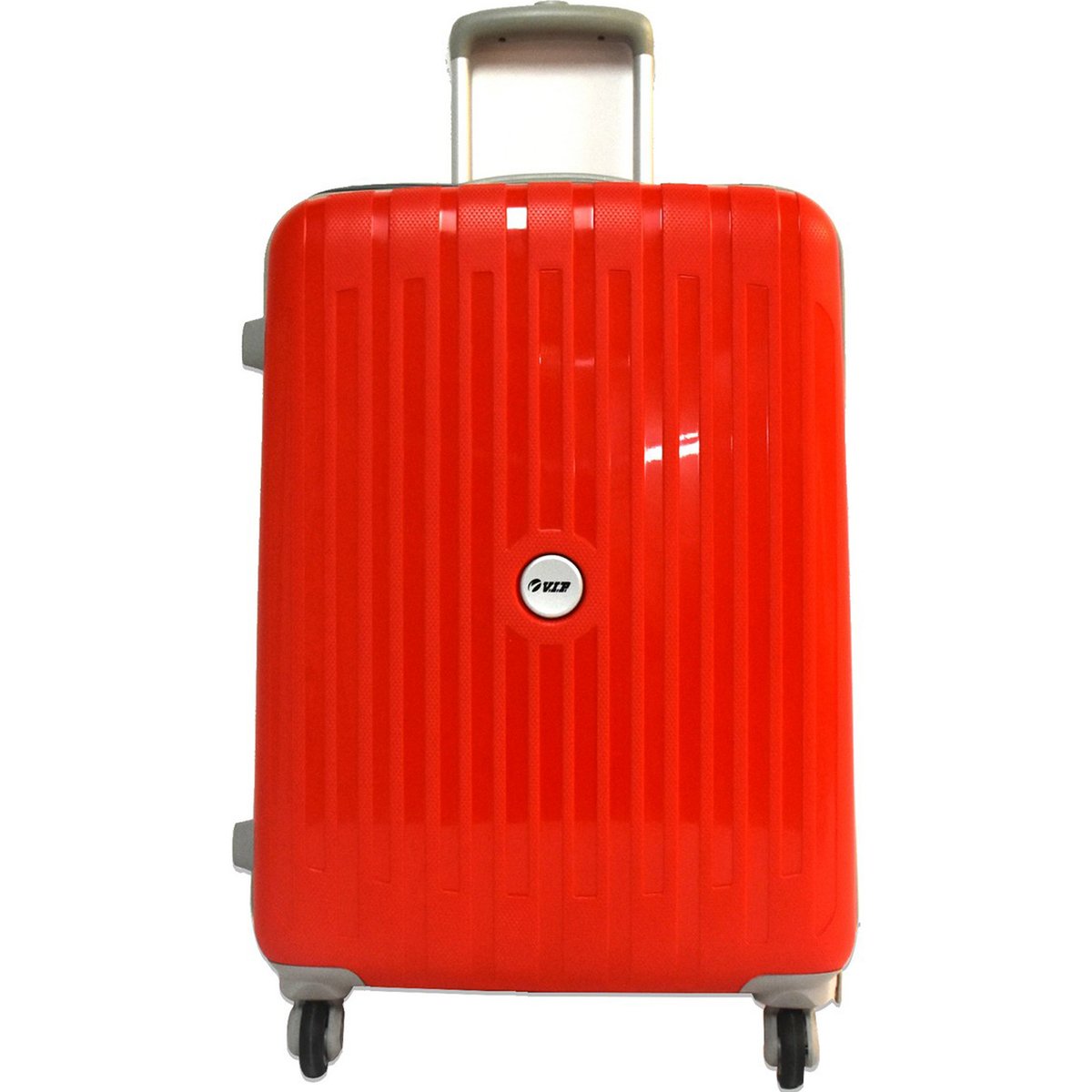 في اي بي نيولايت حقيبة سفر صلبة أربع عجلات 65 سم أحمر