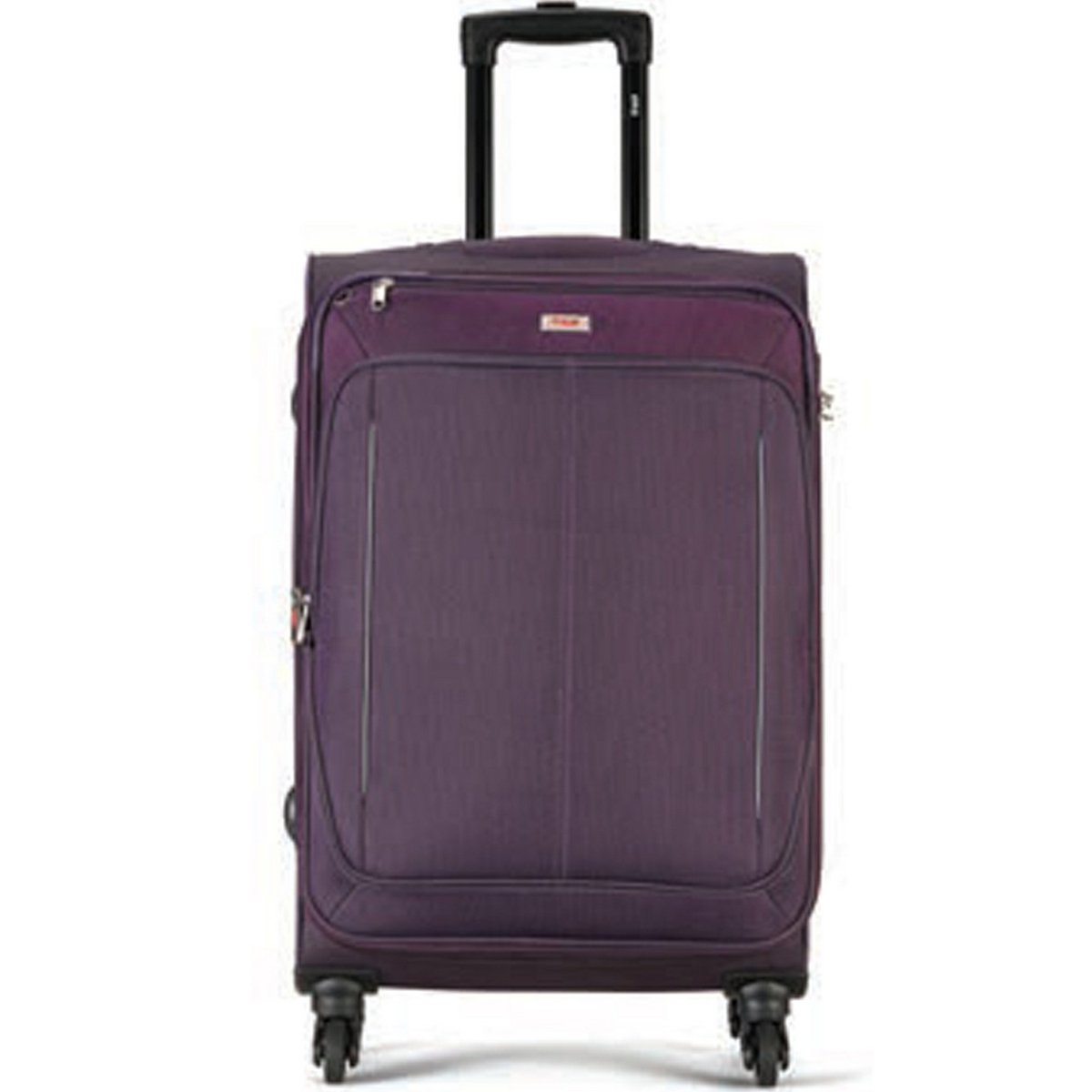 VIP Karizma 4 Wheel Soft Trolley, 69 cm, Purple