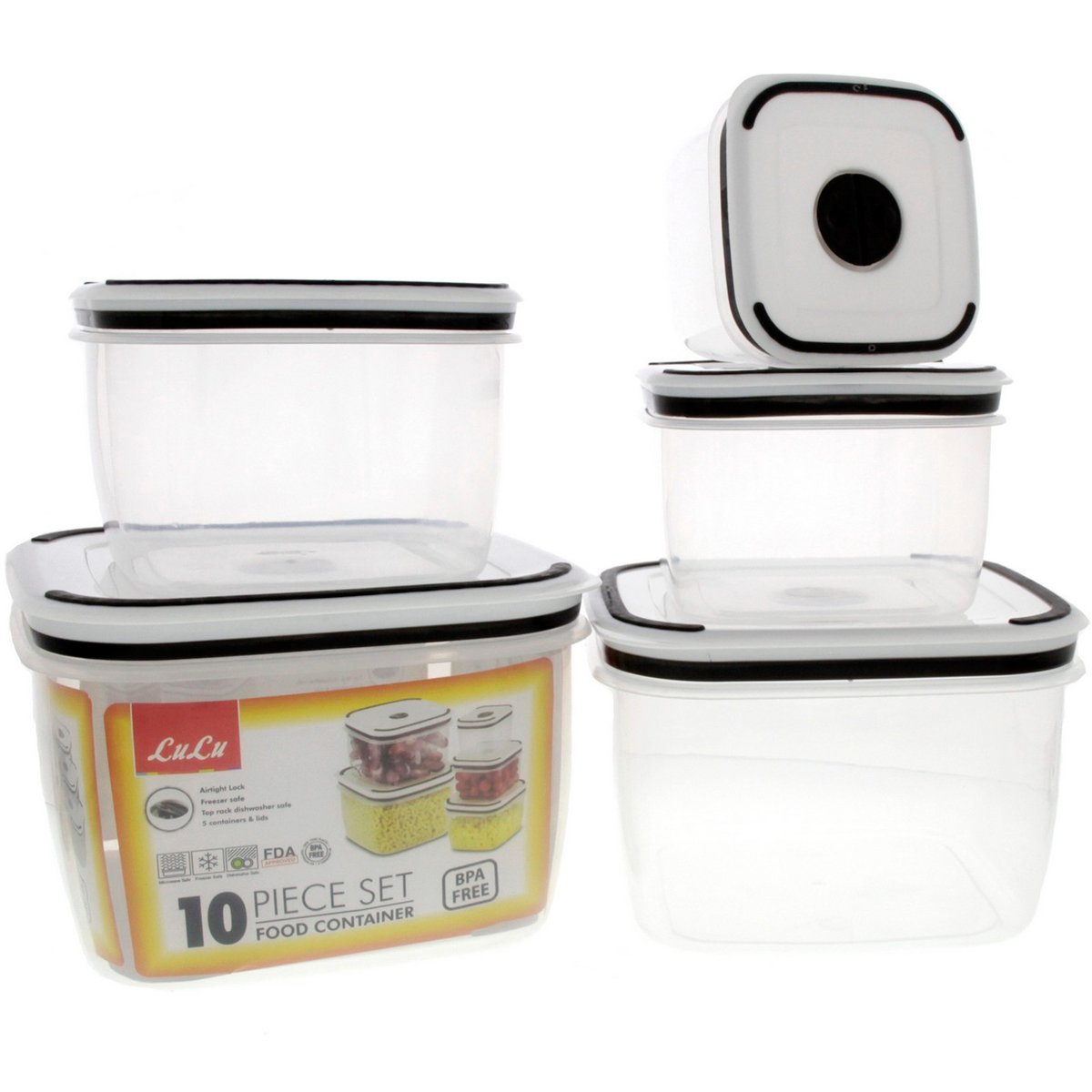 LuLu Food Container 5pcs