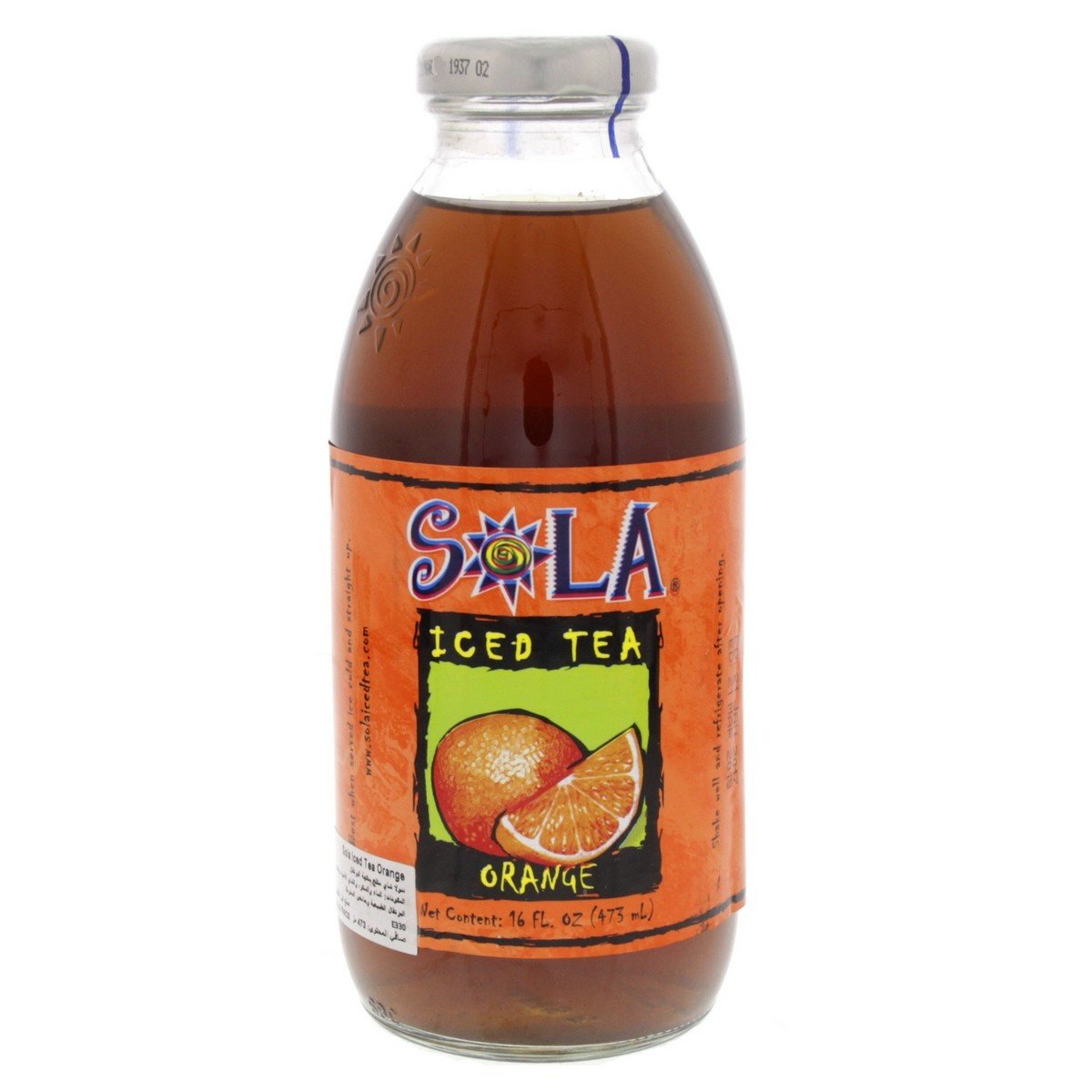 Sola Orange Iced Tea 473 ml