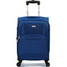 VIP Amber 4 Wheel Soft Trolley, 79 cm, Blue