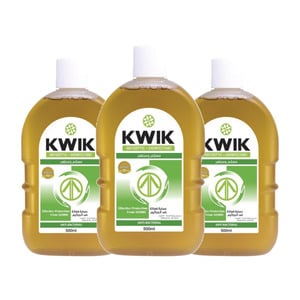 Kwik Antiseptic Disinfectant 500ml 2+1