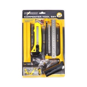 Buy Powerman Carpenter Tool Set 6pcs DR-73153 Online at Best Price | Tools & Hardware | Lulu Kuwait in UAE