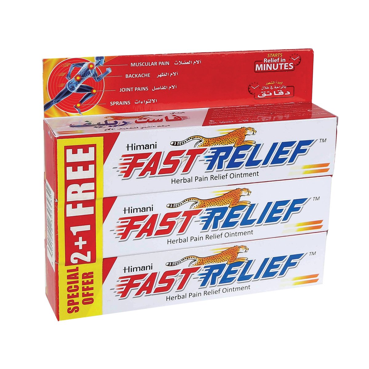 Himani Fast Relief Ointment 100 g 2+1