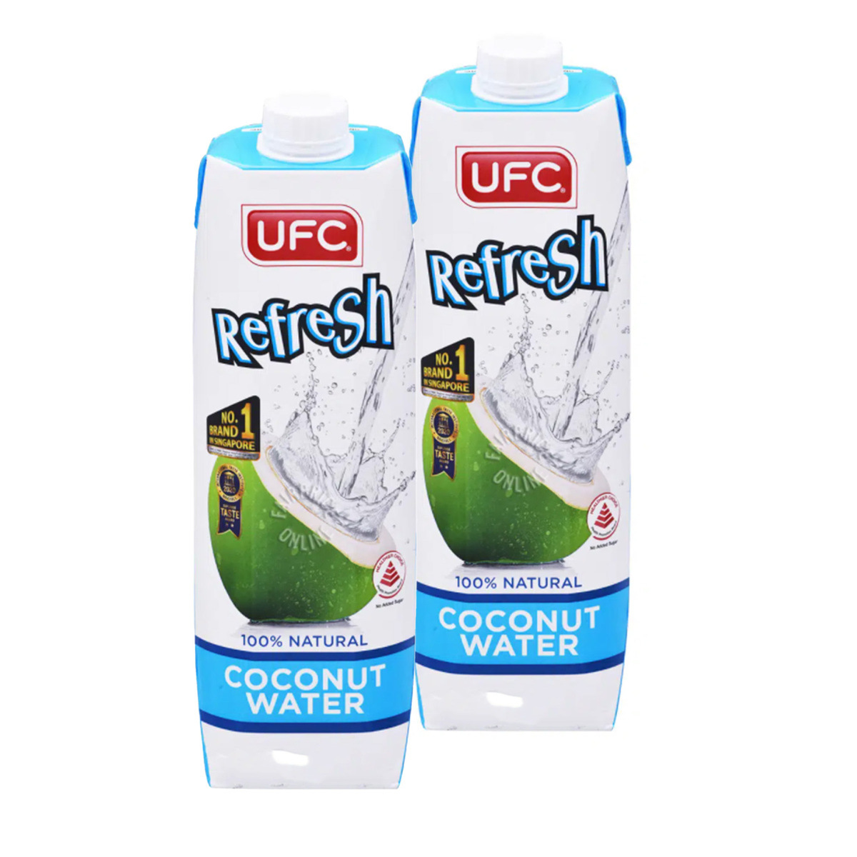 UFC Coconut Water Refresh 2 x 1Litre