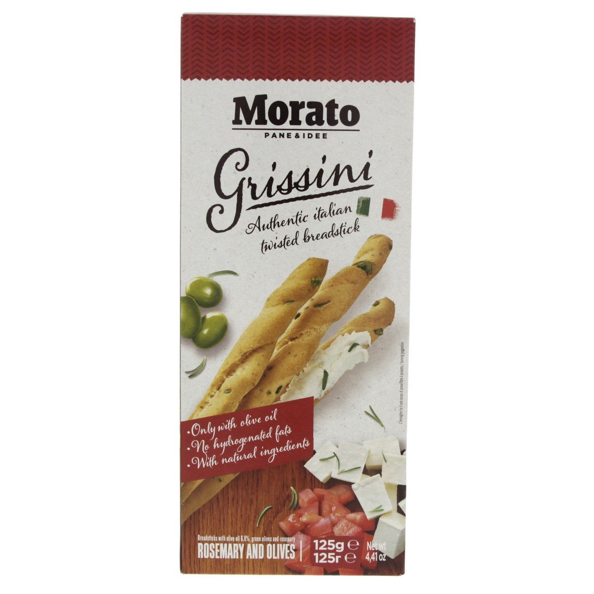 Morato Grissini with Rosemary & Olives 125 g
