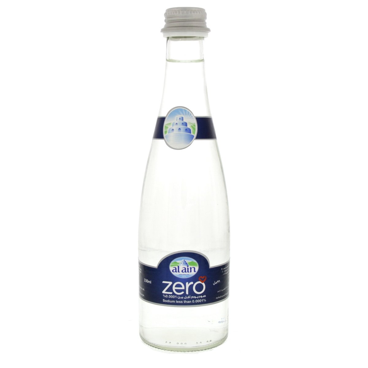 Al Ain Zero Bottled Drinking Water 6 x 330 ml