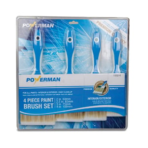 Powerman Paint Brush 4pcs 1502-4