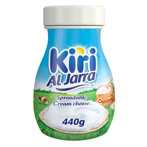 Kiri Al Jarra Spreadable Cream Cheese Jar 440 g