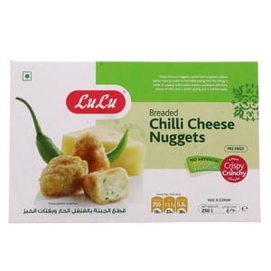 LuLu Breaded Chilli Cheese Nuggets 250g