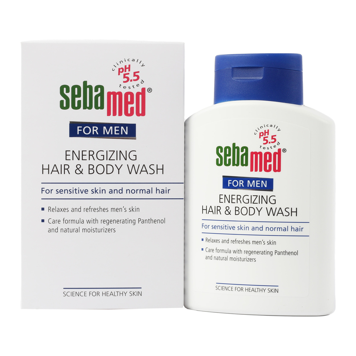 Sebamed Energizing Hair & Body Wash For Men 200ml
