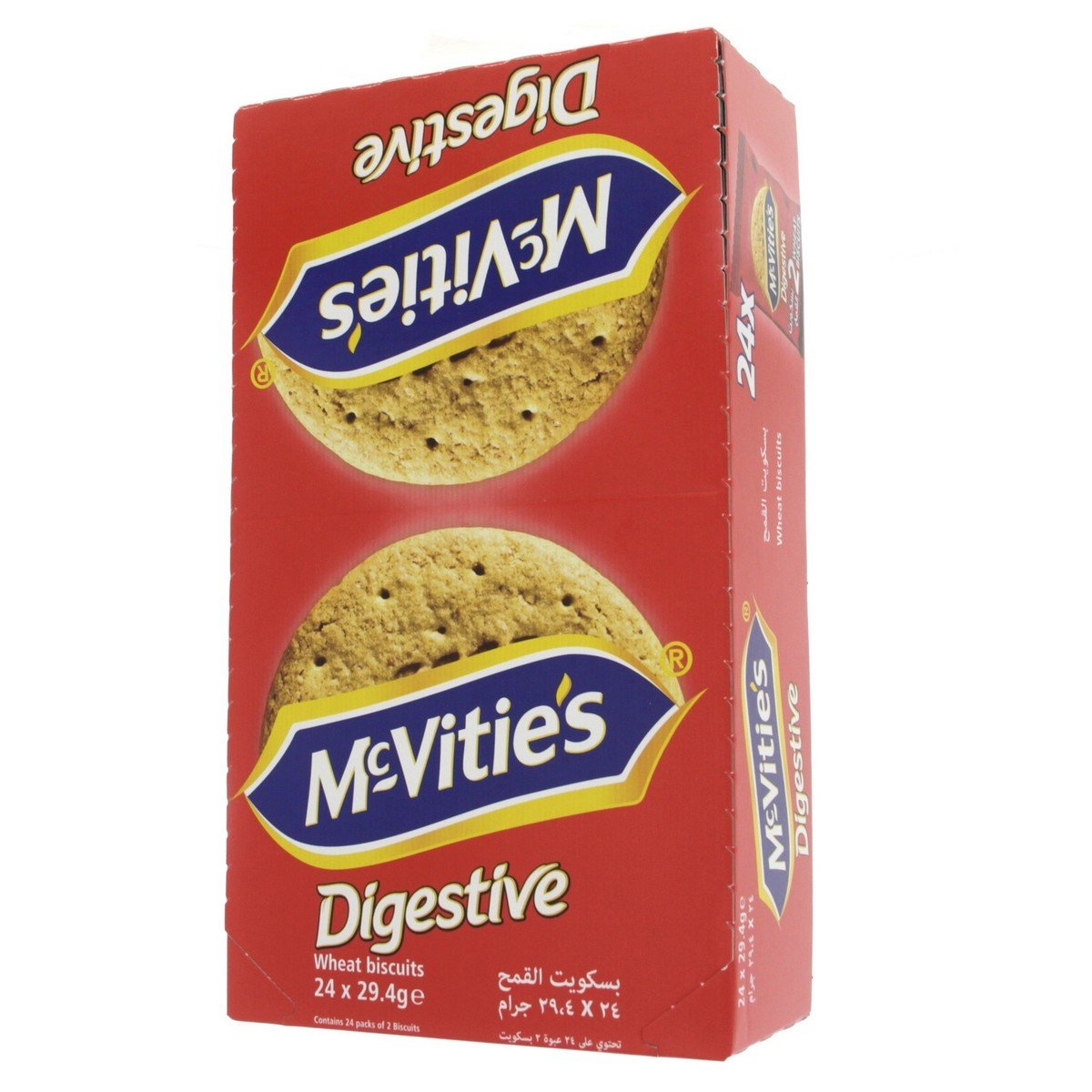 Buy McVities Digestive Wheat Biscuit 29.4 g Online at Best Price | Fiber Biscuits | Lulu Kuwait in Saudi Arabia
