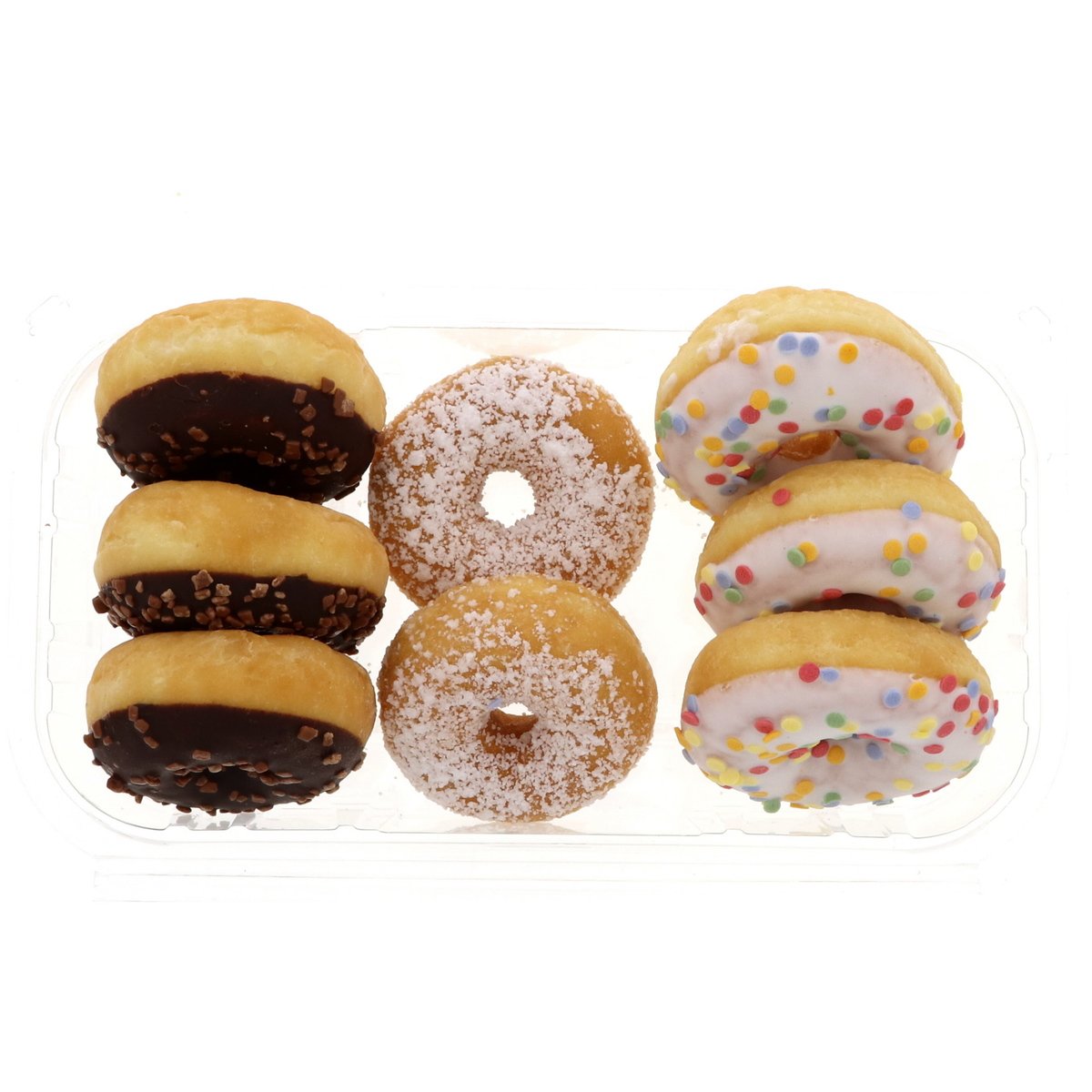 Micro Ring Doughnuts Assorted 8 pcs