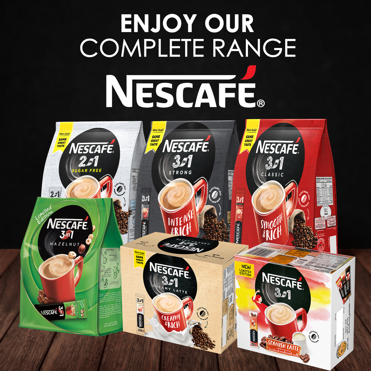 Nescafe 3in1 Creamy Latte Instant Coffee 24 x 22.4 g
