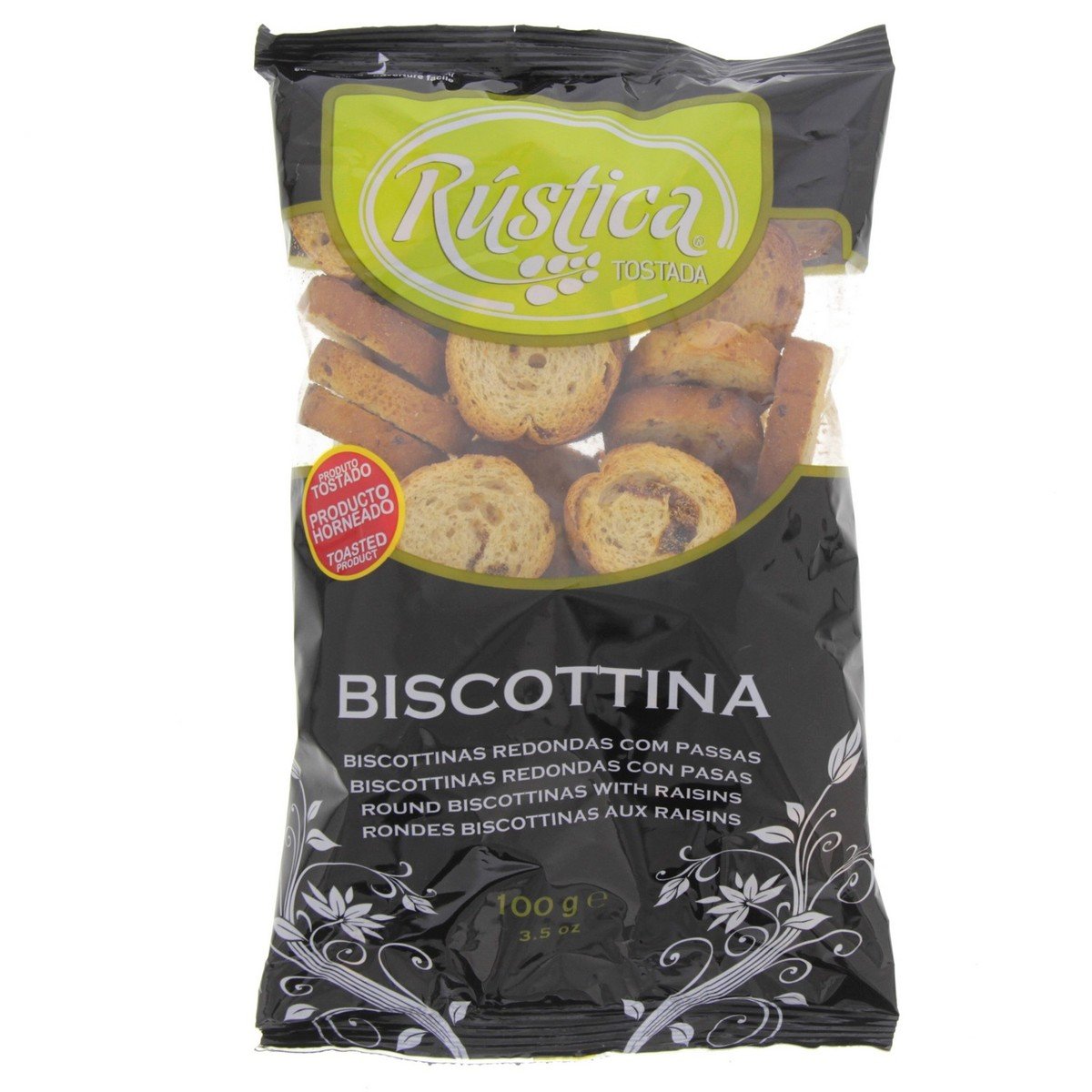 Rustica Biscottina with Raisins 100 g