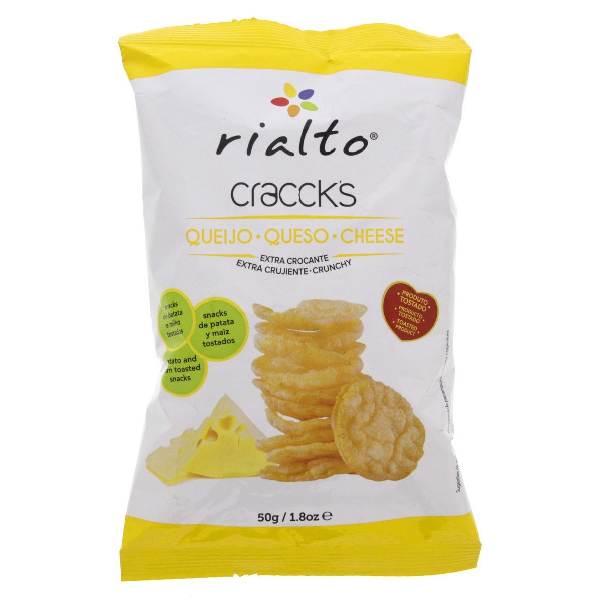 Rialto Craccks Cheese Snack 50 g