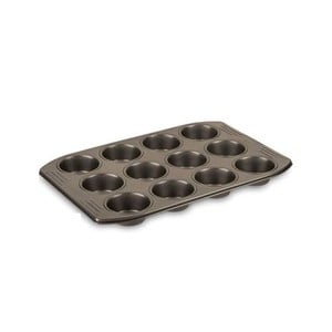 Tefal Easy Grip Muffin Tray Gold 12Cup