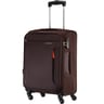 American Tourister Troy 4 Wheel Soft Trolley, 68 cm, Chocolate Brown