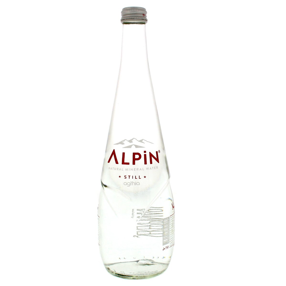 Alpin Still Natural Mineral Water Glass Bottle 750ml