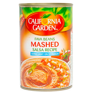 California Garden Fava Beans Mashed Salsa Recipe 450 g