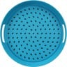 Home Round Anti Skid Tray 35cm Assorted Color