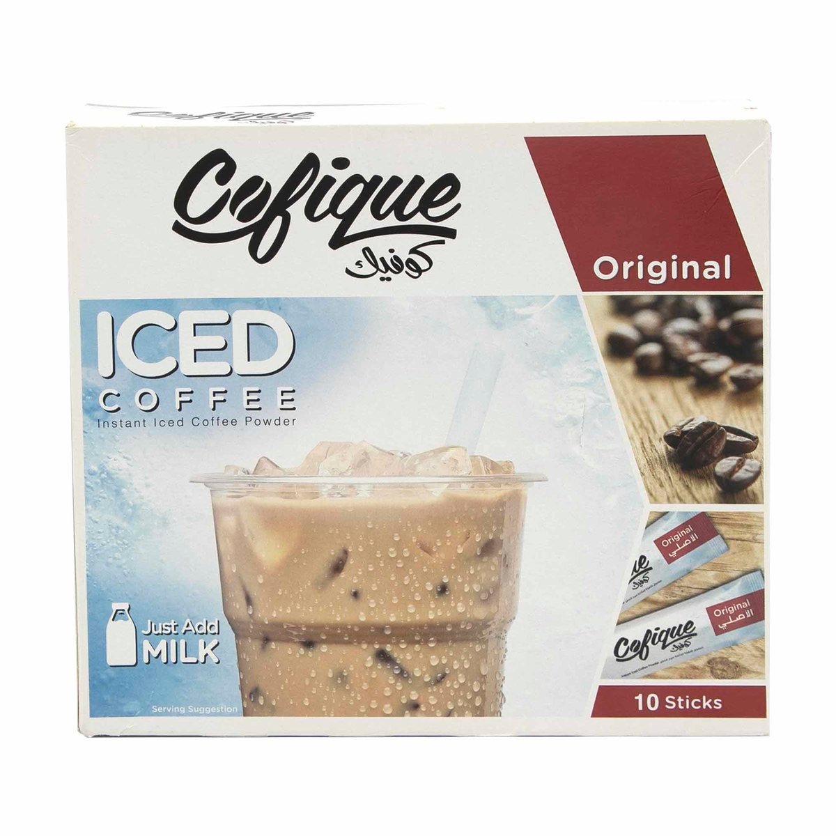 Cofique Iced Coffee Original 10 x 24 g