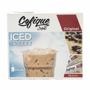 اشتري قم بشراء كوفيك قهوة مثلجة الأصلي 10 × 24 جم Online at Best Price من الموقع - من لولو هايبر ماركت Coffee في الامارات