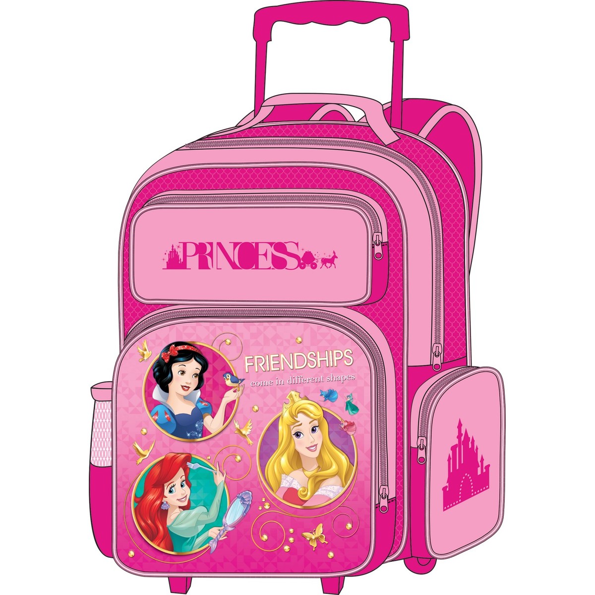 Disney Princess School Trolley Value Pack 12in1 Set FK-100387 18inch