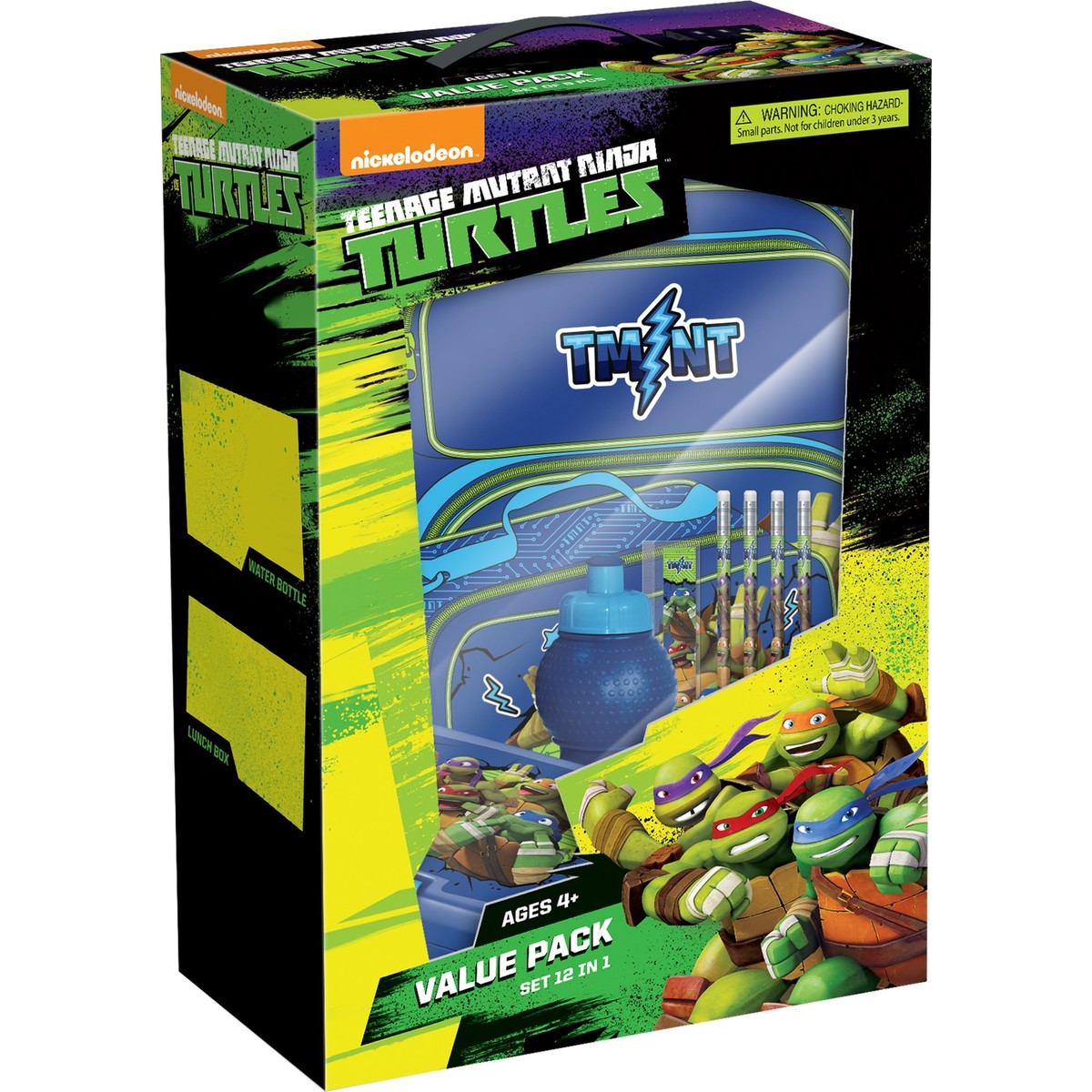 Teenage Mutant Ninja Turtles School Trolley Value Pack Set 12in1 FK-100393 18inch