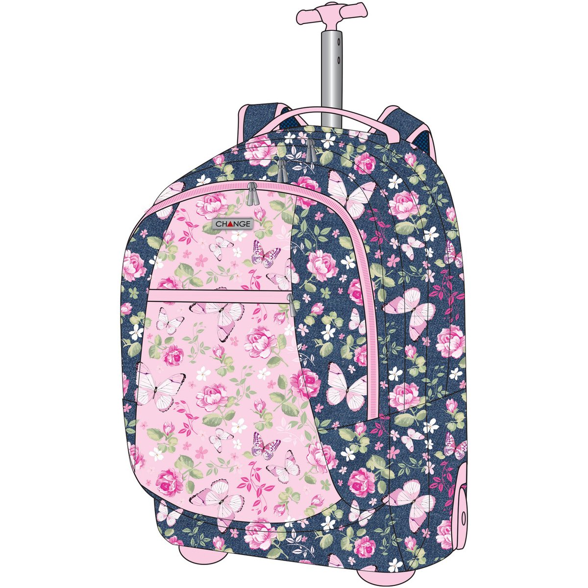 Change School Trolley Bag CHG-2016105 19.5inch