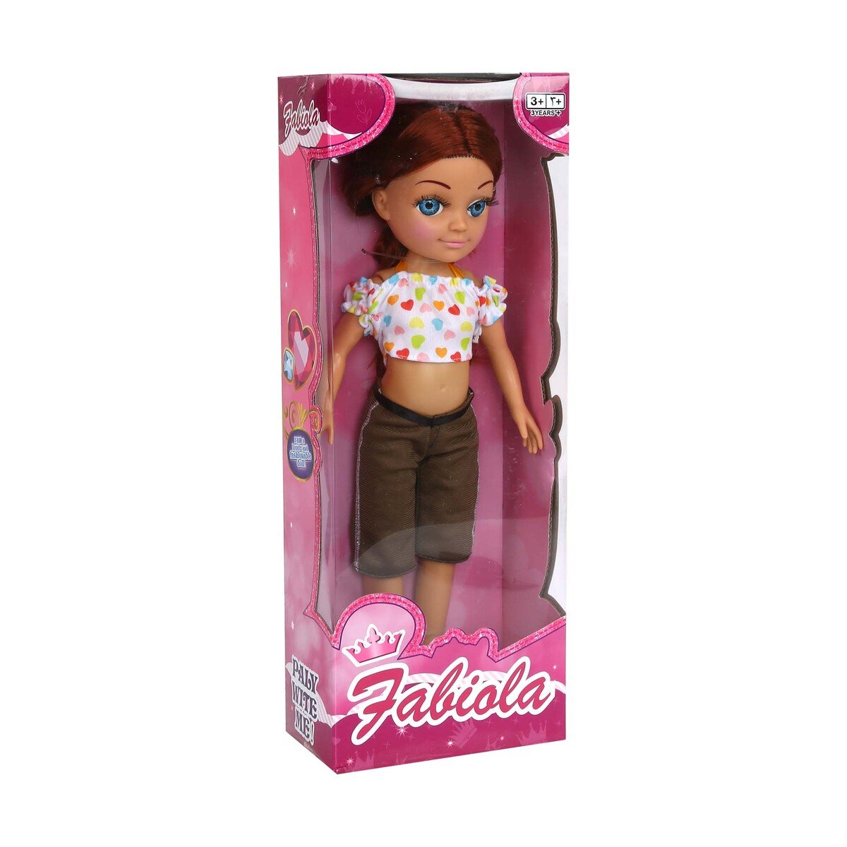 Fabiola Lovely Doll With Dress Set 69020 Assorted