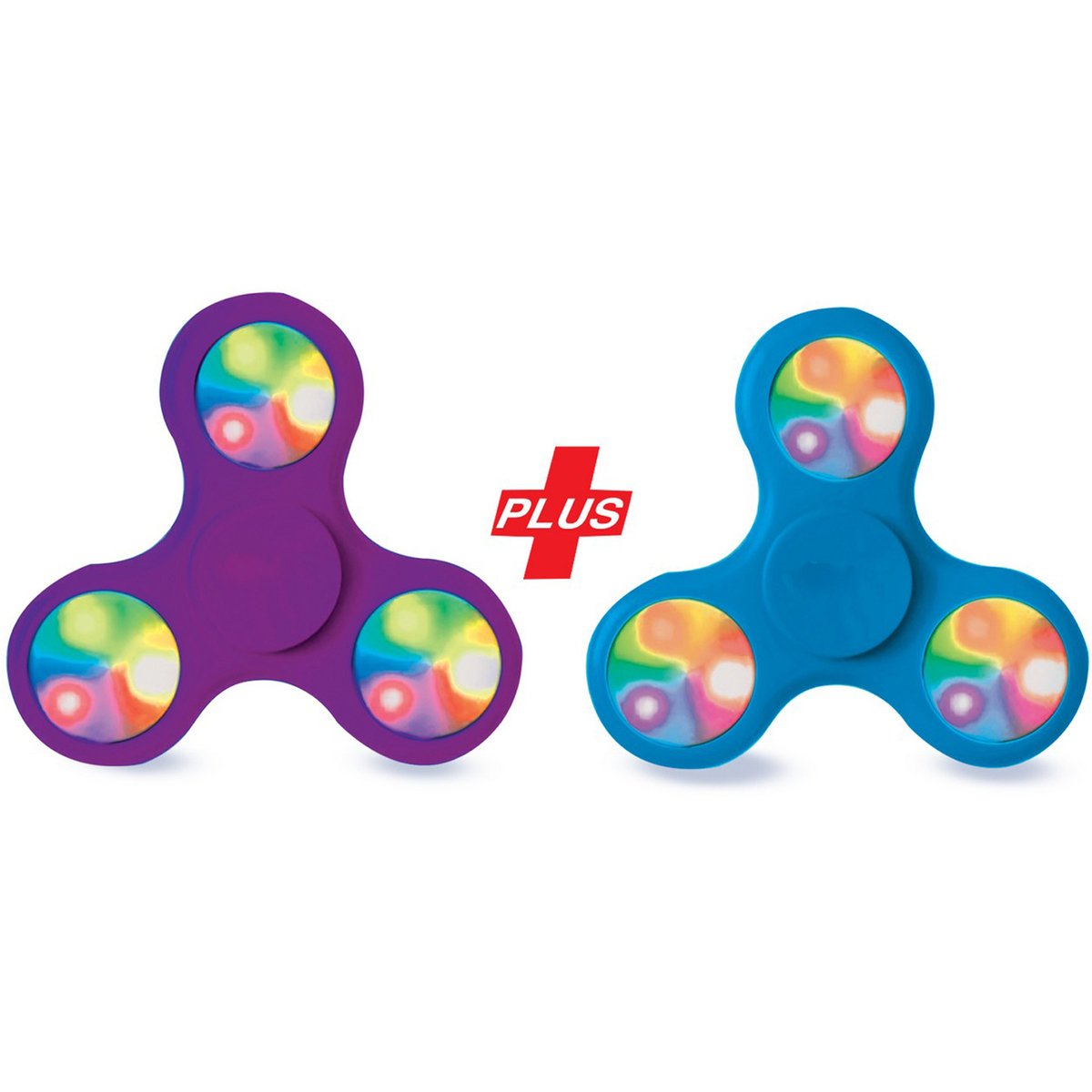 LED Spinner 1+1 Assorted Colors