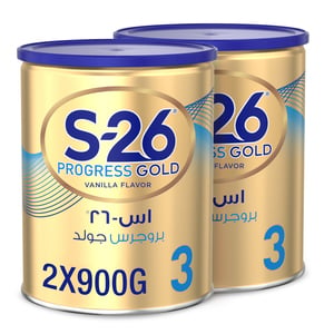 Nestle S26 Progress Gold Stage 3 Growing Up Formula From 1-3 Years 2 x 900g