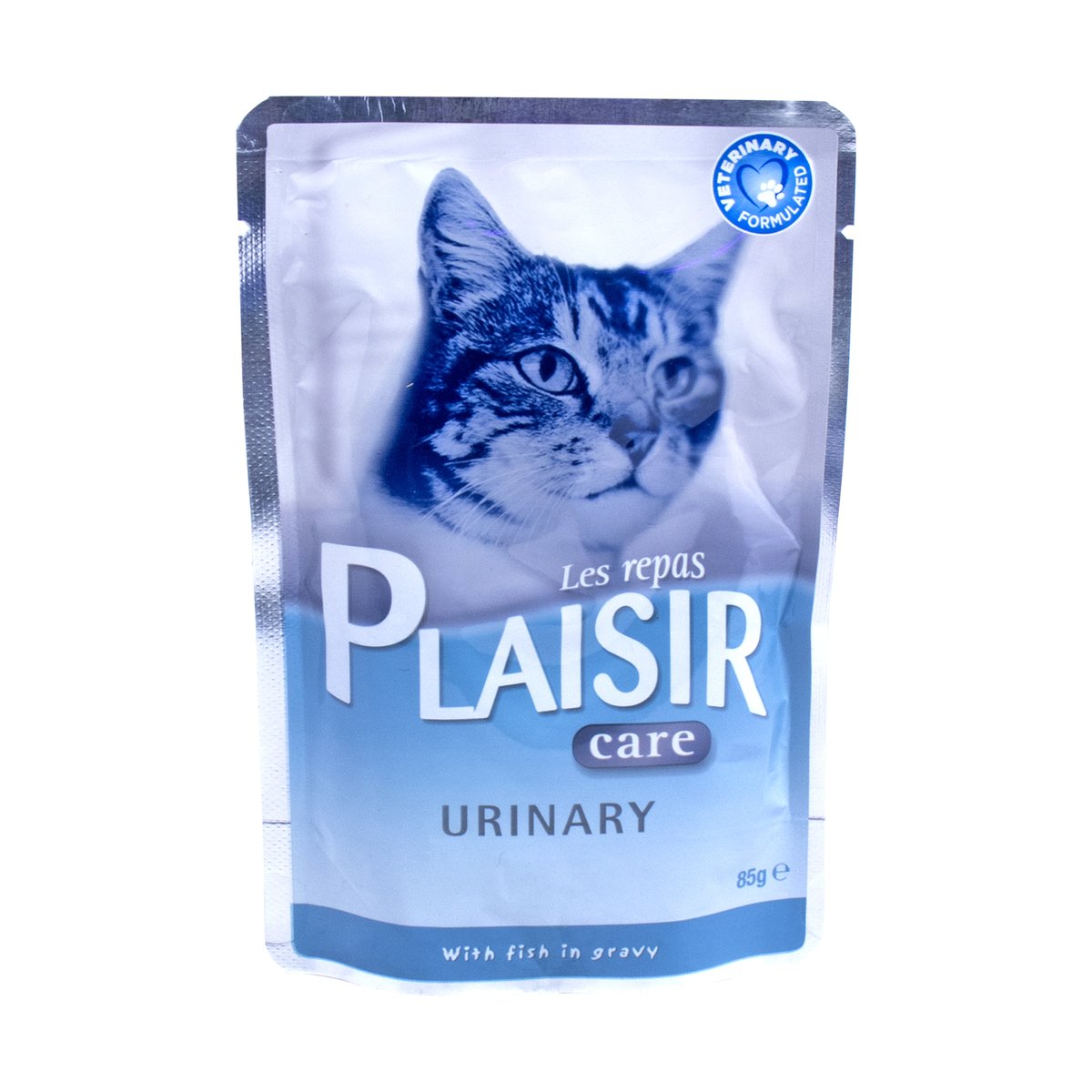 Plaisir Cat Food Urinary with Fish in Gravy 85g
