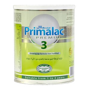 Primalac Premium 3 Growing-Up Formula Iron Fortified 1-3years 400g