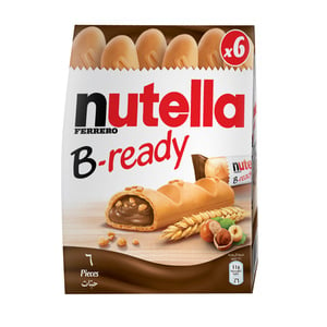 Nutella B-Ready 132g Pack of 6
