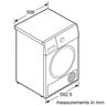 Siemens Front Load Condenser Dryer WT46G401GC 9Kg