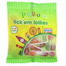 Pimlico Lick'em Lollies Fruit And Cola Flavoured Lollipops 250 g