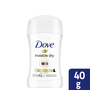 Dove Women Antiperspirant Deodorant Stick Invisible Dry Alcohol Free 40g