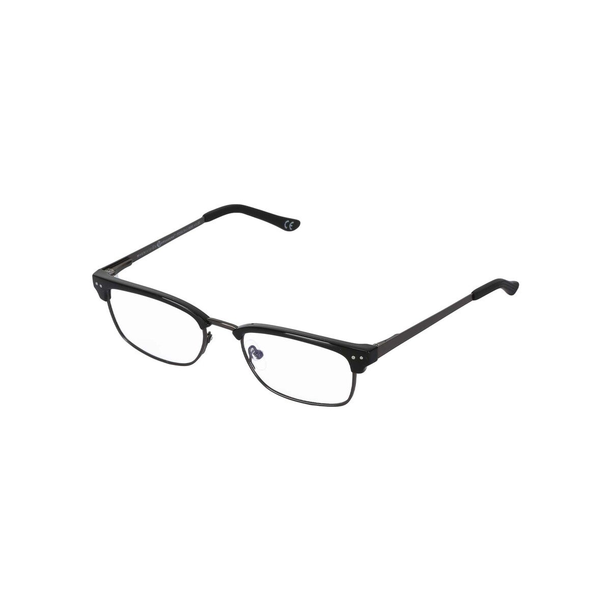 Magnivision Reading Glass WLY114018100 Rectangle Black +1.00
