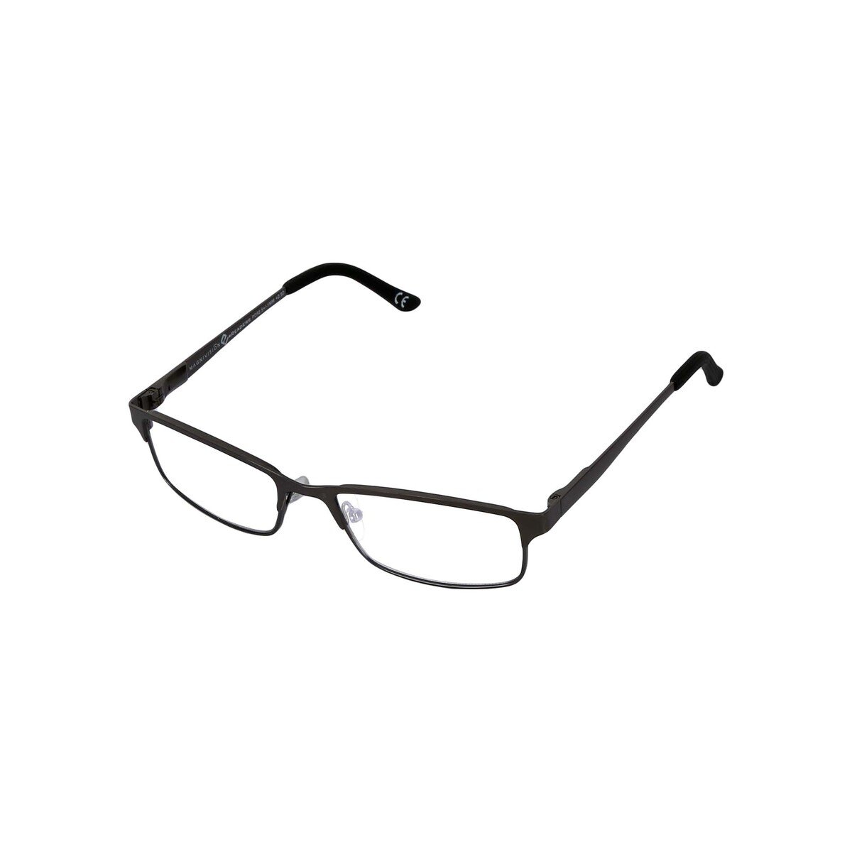 Magnivision Reading Glass SMN114024250 Rectangle Grey +2.50