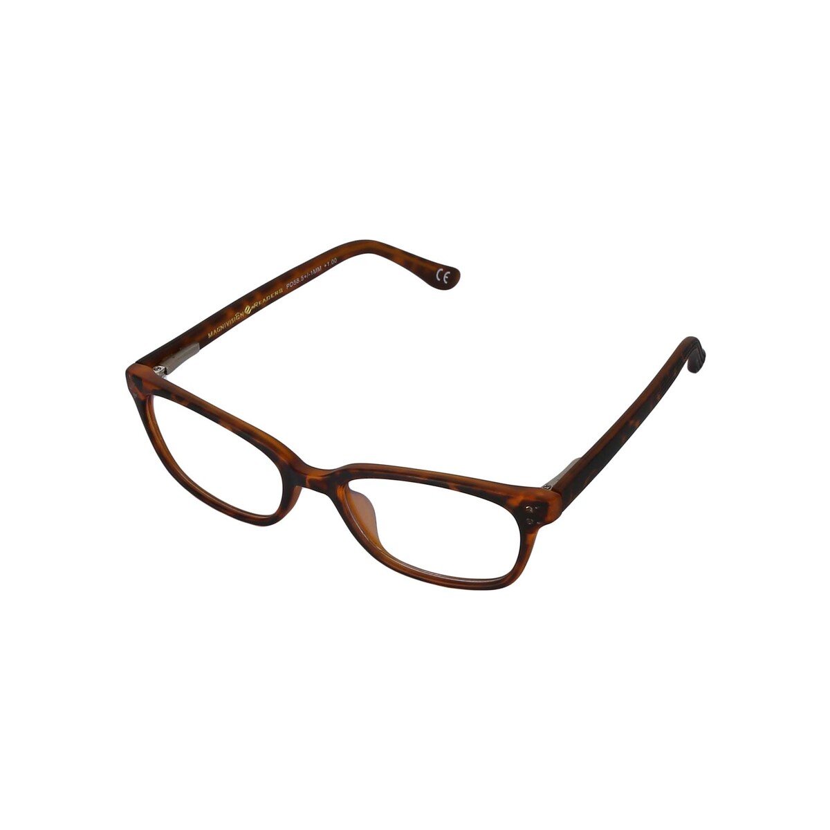 Magnivision Reading Glass SLA114018100 Oval Brown +1.00