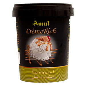 Amul Creme Rich Caramel Ice Cream 500ml