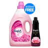 Comfort Flora Soft Pink 4Litre + Comfort Concentrated Fabric Softener Assorted 650ml