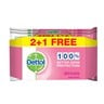Dettol Skin Care Skin Wipes 40pcs 2pkt + 1