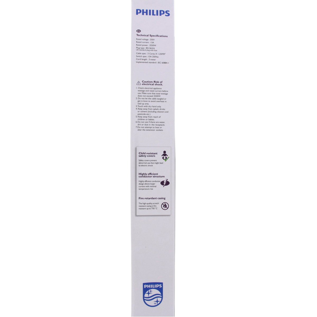 Philips Universal Extension 5Way 3Mtr