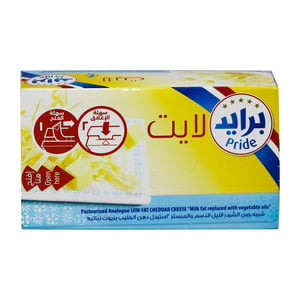 اشتري قم بشراء برايد جبن مكعبات قليلة الدسم 500 جم Online at Best Price من الموقع - من لولو هايبر ماركت Block Cheese في السعودية