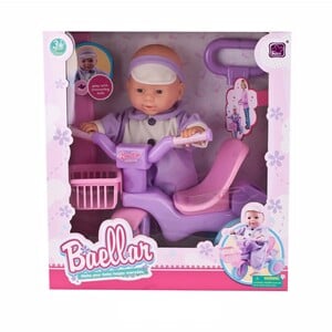Fabiola Baby Doll With Tricycle 10199