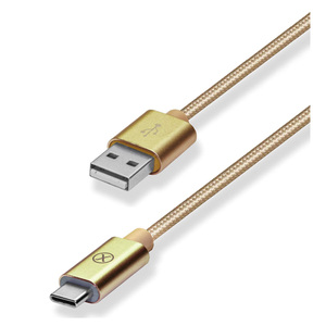 X.Cell Charge & Sync USB Cable CB-200AC Gold