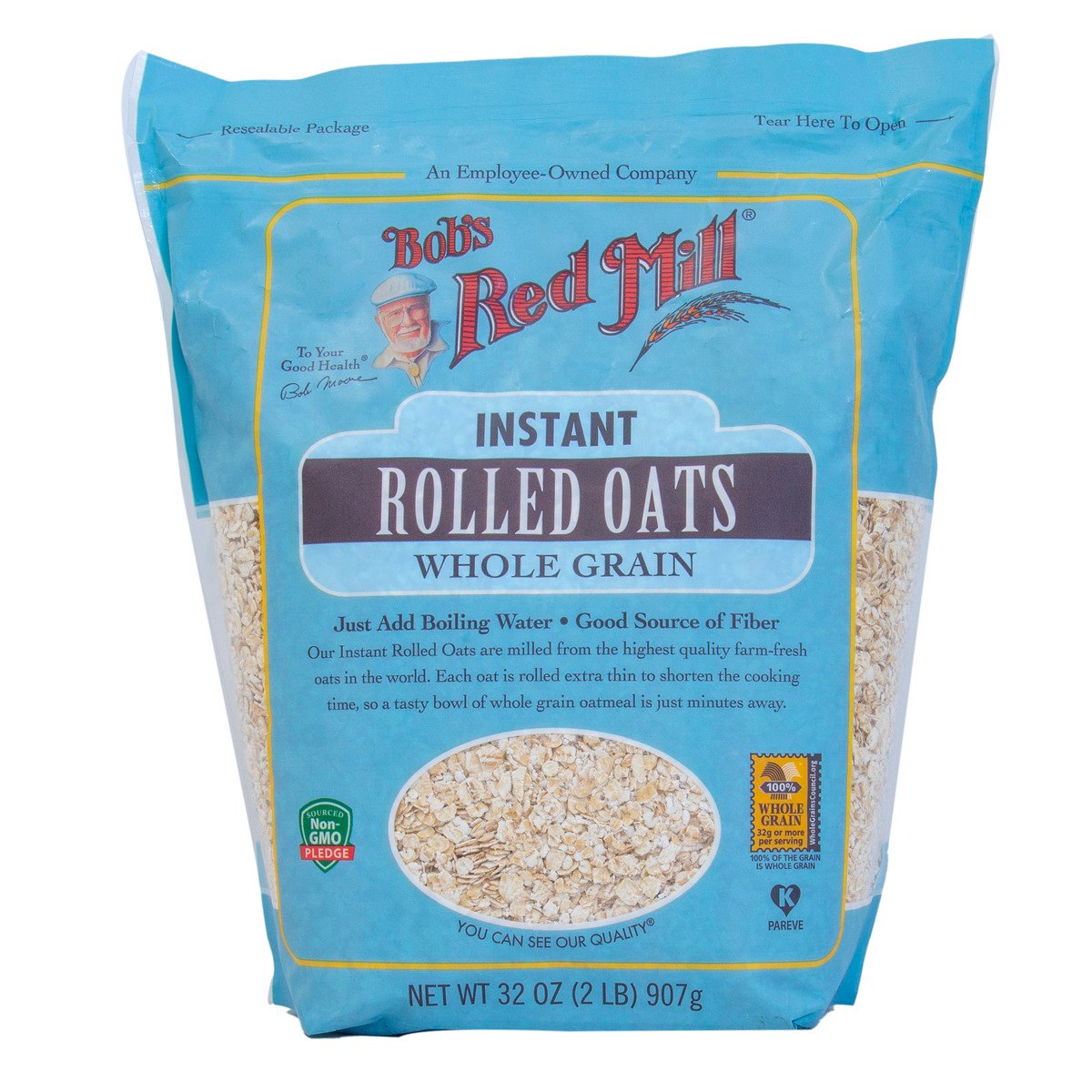 Bob's Red Mill Instant Rolled Oats Whole Grain 907 g